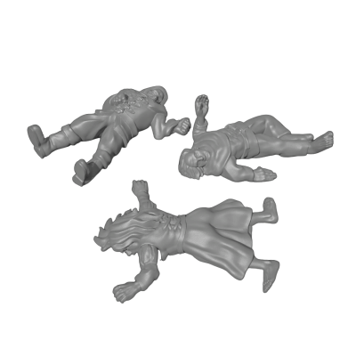 Human corpses (3 pieces)